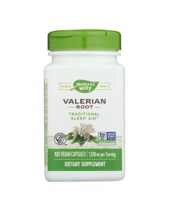 Nature's Way - Valerian Root - 100 Capsules