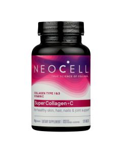 NeoCell Super Collagen Plus C Type 1 and 3 - 6000 mg - 120 Tablets