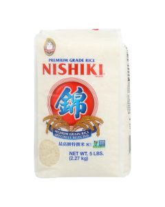 Nishiki Medium Grain Rice - Case of 8 - 5 lb.
