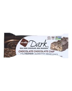 NuGo Nutrition Bar - Dark - Chocolate Chocolate Chip - 50 g - Case of 12