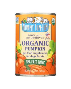 Nummy Tum-Tum Pure Pumpkin - Organic - Case of 12 - 15 oz.