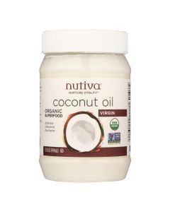 Nutiva Virgin Coconut Oil Organic - 15 fl oz