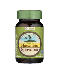 Nutrex Hawaii Pure Hawaiian Spirulina Pacifica - 500 mg - 100 Tablets
