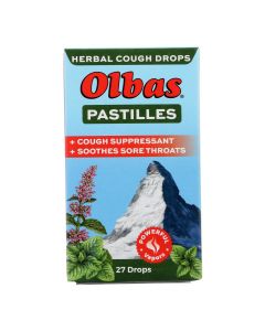 Olbas - PastillesHerbal Cough Drops - 27 Pastilles