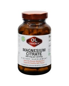 Olympian Labs Magnesium Citrate - 400 mg - 100 Capsules