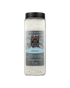 One With Nature Bath Salts - Dead Sea Mineral - Fragrance Free - 32 oz