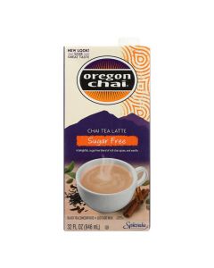 Oregon Chai Tea Latte Concentrate - Sugar Free - Case of 6 - 32 Fl oz.