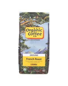 Organic Coffee Coffee - Organic - Ground - French Roast - 12 oz - case of 6