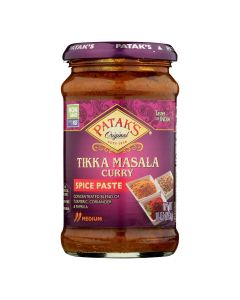 Pataks Concentrated Curry Paste, Tikka Masala Medium  - Case of 6 - 10 OZ