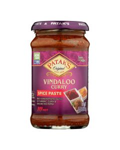 Pataks Concentrated Curry Paste Vindaloo Hot  - Case of 6 - 10 OZ