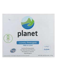 Planet Ultra Powdered Laundry Detergent - Case of 10 - 64 oz.