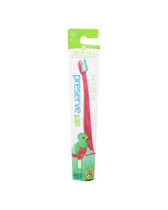 Preserve Kids' Toothbrush- 6 Pack - Assorted Colors