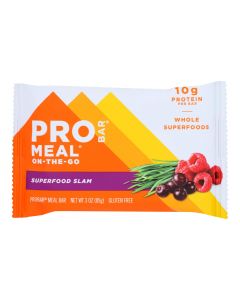 Probar Organic Superfood Slam Bar - Case of 12 - 3 oz