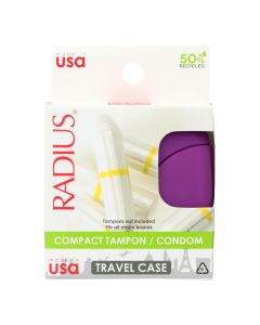 Radius - Compact Tampon Case - 1 Case - Case of 6