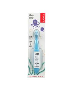 Radius - Totz Toothbrush 18+ Months - Extra Soft - Clear Sparkle - Case of 6