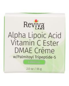 Reviva Labs - Alpha Lipoic Acid Vitamin C Ester and DMAE Cream - 2 oz