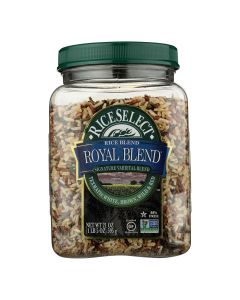 Rice Select Royal Blend - White Brown and Red - Case of 4 - 21 oz.
