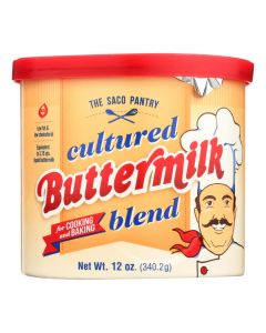 Saco Foods Buttermilk Powder Blend - Cultured - 12 oz - case of 12