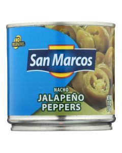 San Marcos Peppers - Nacho Jalapeno - Case of 12 - 11 oz