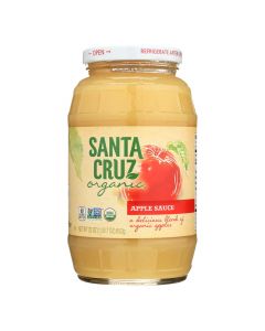 Santa Cruz Organic Apple Sauce - Case of 12 - 23 oz.