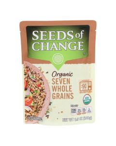 Seeds of Change Organic Microwavable Seven Whole Grains - Case of 12 - 8.5 oz.
