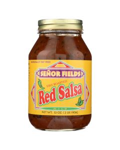 Senor Fields - Fire Roasted Red Salsa - Mild - Case of 12 - 32 oz.