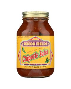 Senor Fields Chipotle Salsa - Case of 12 - 32 OZ