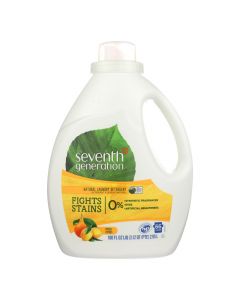 Seventh Generation Natural Laundry Detergent - Fresh Citrus - Case of 4 - 100 Fl oz.