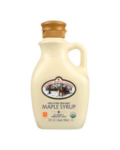 Shady Maple Farms 100 Percent Pure Organic Maple Syrup - Case of 6 - 32 Fl oz.