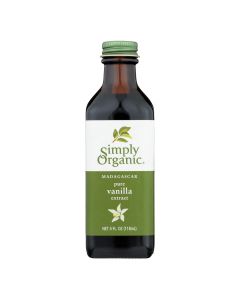 Simply Organic Vanilla Extract - Organic - 4 oz