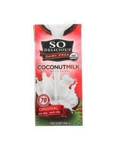 So Delicious Coconut Milk Beverage - Original - Case of 12 - 32 Fl oz.