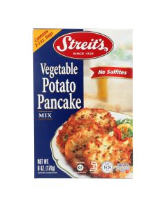 Streit's Pancake Mix - Vegetable Potato - Case of 12 - 6 oz.