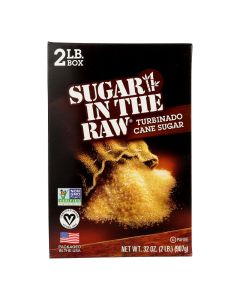 Sugar in The Raw Cane Sugar - 100% Natural - 2 lb.