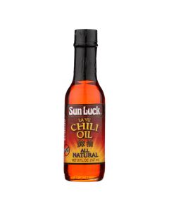 Sun Luck La Yu Chili Oil  - Case of 12 - 5 FZ