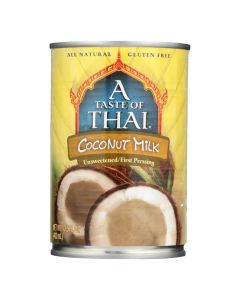 Taste of Thai Coconut Milk - Case of 12 - 13.5 Fl oz.
