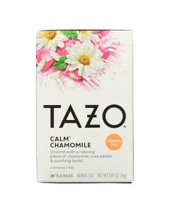 Tazo Tea Herbal Tea - Calm - Case of 6 - 20 BAG
