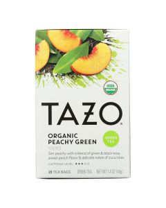 Tazo Tea Organic Green Tea - Case of 6 - 20 BAG