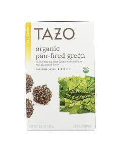 Tazo Tea Organic Pure Green Tea - Case of 6 - 20 BAG