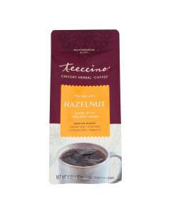 Teeccino Mediterranean Herbal Coffee Hazelnut - 11 oz - Case of 6