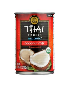 Thai Kitchen Organic Lite Coconut Milk - Case of 12 - 13.66 Fl oz.