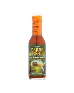 Try Me Cajun Sunshine - Hot Pepper Sauce - Case of 6 - 5 oz.