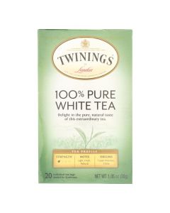 Twinings Tea Origins Fujian Chinese - Pure White - Case of 6 - 20 Bags