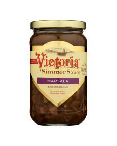 Victoria Simmer Sauce - Marsala - Case of 12 - 16 oz.