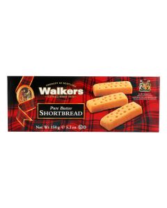 Walkers Shortbread - Pure Butter Fingers - Case of 12 - 5.3 oz.