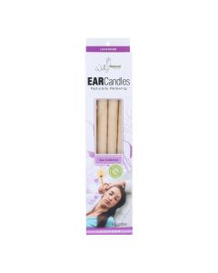 Wally's Ear Candles Lavender Paraffin - 4 Candles