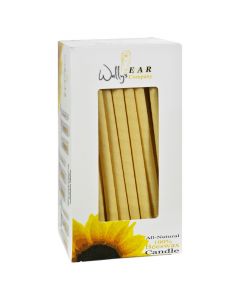 Wally's Natural Products 100% Beeswax Candles - Case of 75