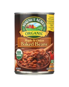 Walnut Acres Organic Baked Beans - Maple and Onion - Case of 12 - 15 oz.