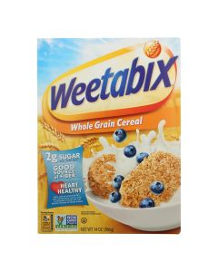 Weetabix Whole Grain Cereal - Case of 12 - 14 oz.