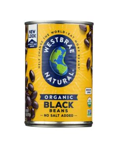 Westbrae Foods Organic Black Beans - Case of 12 - 15 oz.