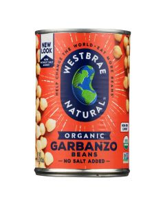 Westbrae Foods Organic Garbanzo Beans - Case of 12 - 15 oz.